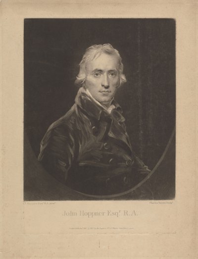John Hoppner av Charles Turner