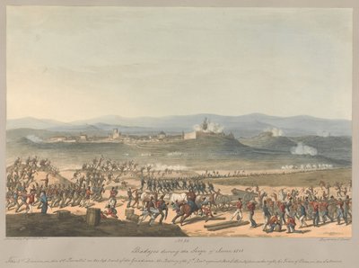 Nr 12 Badajos under belägringen i juni 1811 av Charles Turner
