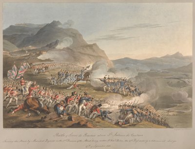 Nr 2  Slaget vid Sierra de Basaco ovanför St. Antonio de Cantaro av Charles Turner