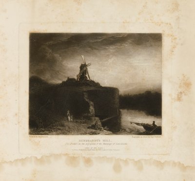 Rembrandts kvarn av Charles Turner