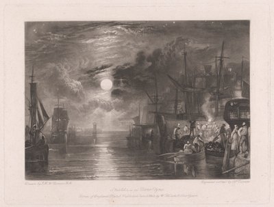 Shields, vid floden Tyne av Charles Turner
