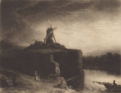 The Mill, publicerad 1823. av Charles Turner