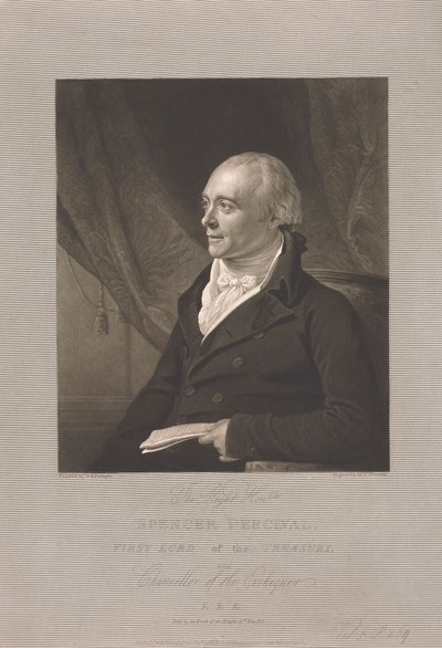Rätt ärade Spencer Perceval av Charles Turner