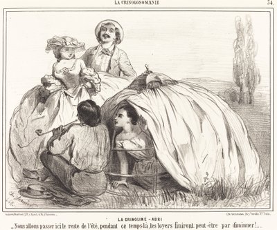 The Crinoline-Abri av Charles Vernier
