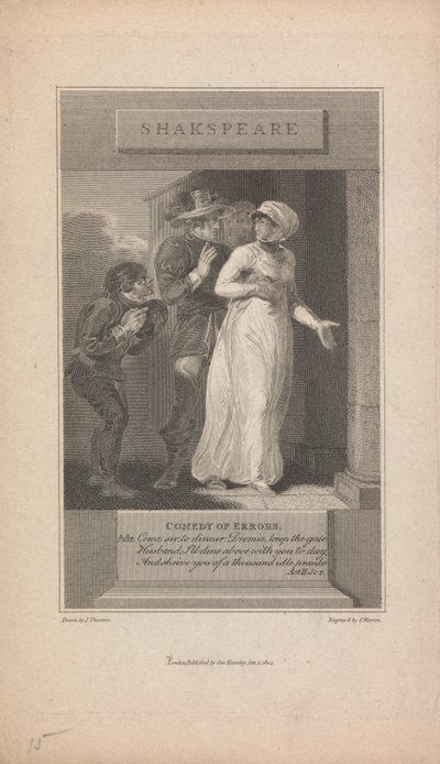 Comedy of Errors, Akt II Sc. 2 av Charles Warren