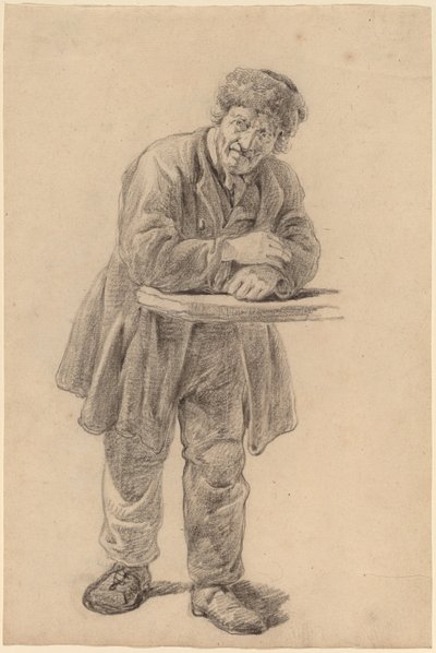 Man lutad på en disk av Charles Wesley Jarvis