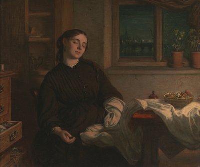 Drömmar om hemmet av Charles West Cope