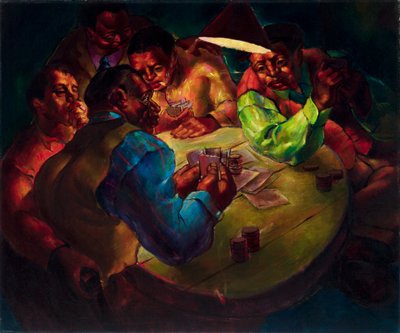 Kortspelare av Charles White