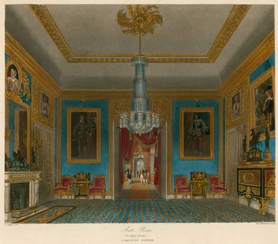 Ante Room, Carlton House, London, med utsikt mot norr av Charles Wild