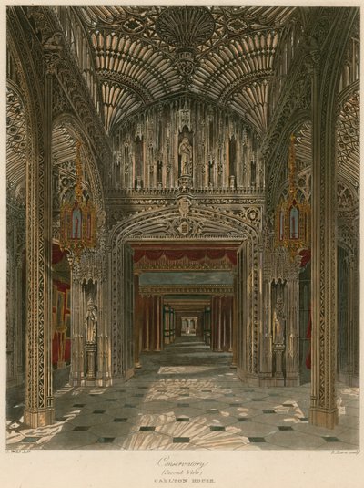 Conservatory, Carlton House, London av Charles Wild