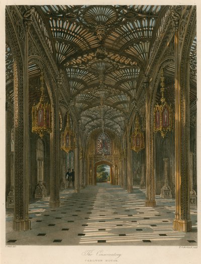 The Conservatory, Carlton House, London av Charles Wild