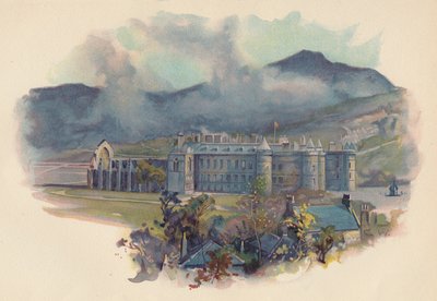 Holyrood Palace, c1890 av Charles Wilkinson