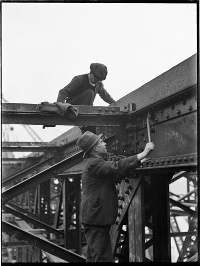 Rivning av Waterloo Bridge, Lambeth, Greater London Authority, 1936. av Charles William Prickett