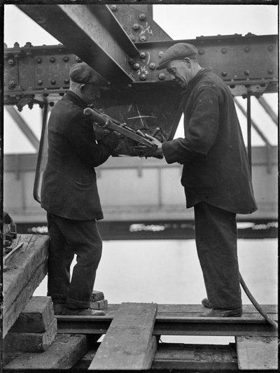 Rivning av Waterloo Bridge, Lambeth, Greater London Authority, 1936. av Charles William Prickett