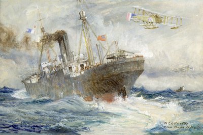 Engagera fienden av Charles William Wyllie