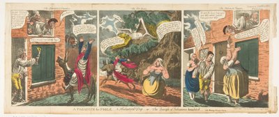 A Paradice [sic] for Fools-A Nocturnal Trip-eller-The Disciple of Johanna benigh..., 1 september 1814. av Charles Williams