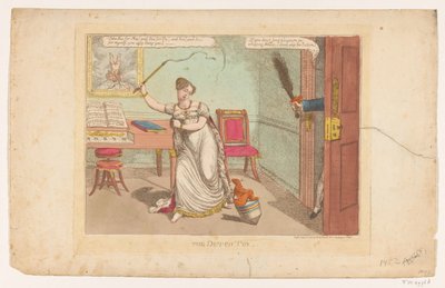 De Hollandse tol, 1814 The Dutch Toy (titel på objekt) av Charles Williams