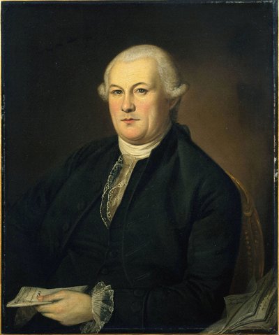 Elias Boudinot IV av Charles Willson Peale