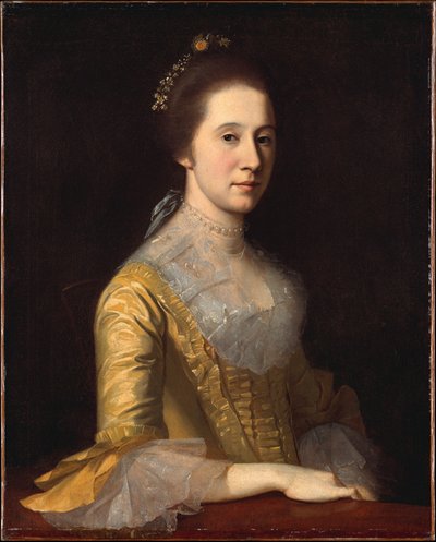 Margaret Strachan, fru Thomas Harwood av Charles Willson Peale