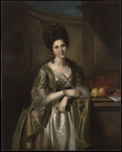Mrs Walter Stewart, 1782 av Charles Willson Peale