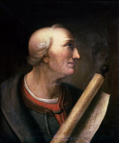 Porträtt av Amerigo Vespucci (1452-1512) 1816 av Charles Willson Peale