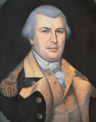 Porträtt av Nathanael Greene (olja på duk) av Charles Willson Peale