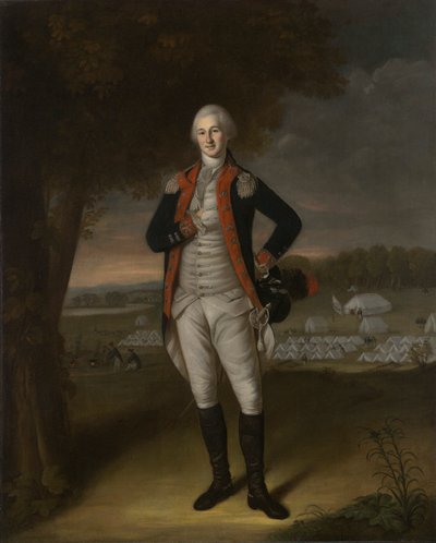 Walter Stewart (1756-1796) av Charles Willson Peale