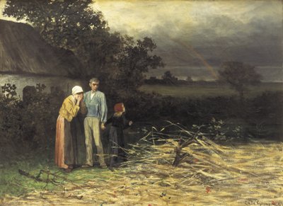 The Lost Recolte av Charles de (1825 70) Groux