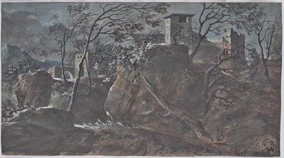 Forntida flodlandskap av Charles de Thomas