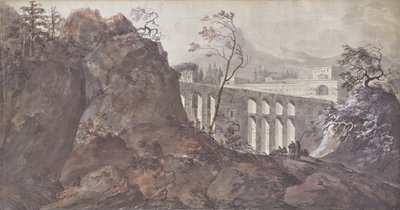 Landskap med viadukt av Charles de Thomas