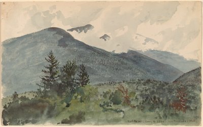 Vita bergen från Fernald
