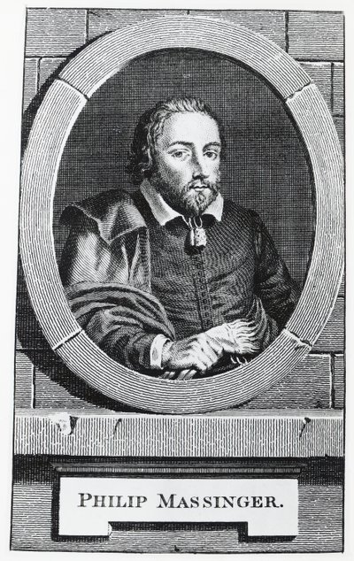 Porträtt av Philip Massinger (Salisbury av Charles the Elder Grignion