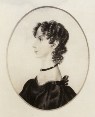 Anne Bronte (1820-1849), engelsk författare och poet av Charlotte Bronte