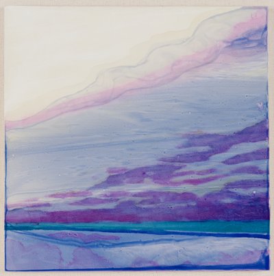 Caimant, 2000 (olja på gips) av Charlotte Johnstone
