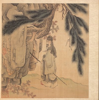 Målningar efter forntida mästare: lärd med stav och pensel, 1598-1652. av Chen Hongshou
