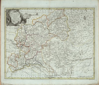 Allmän karta över Kazan Governorate, 1779. av Chernoi