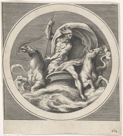 Neptunus Gods and Goddesses (kopior) (serietitel) av Cherubino Alberti (possibly)