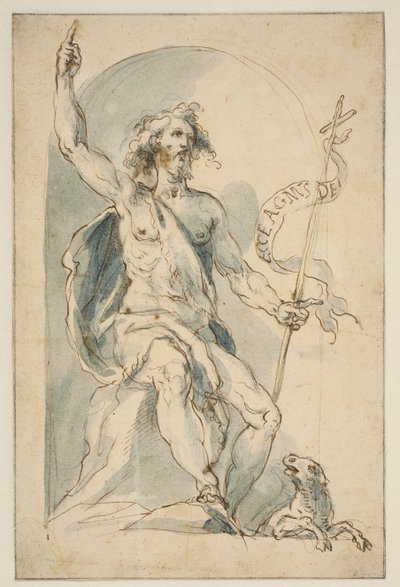 Johannes Döparen av Cherubino Alberti