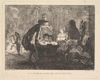 The Chestnut Seller, The Chestnut Seller, 1762. av Chevalier de Parlington