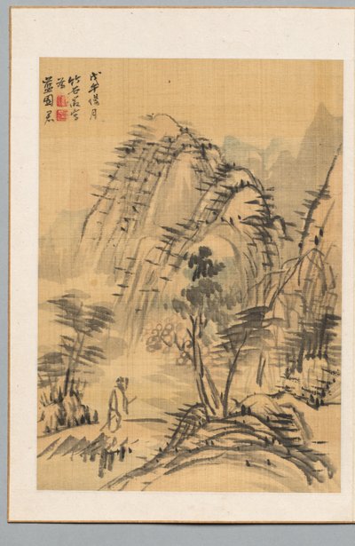 Landskap, 1798. av Chikuseki Nagamachi