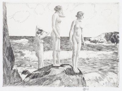 Djuphavsbadare av Childe Frederick Hassam