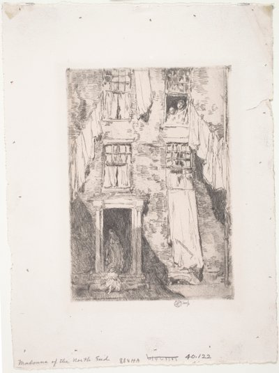 Madonna från North End av Childe Frederick Hassam