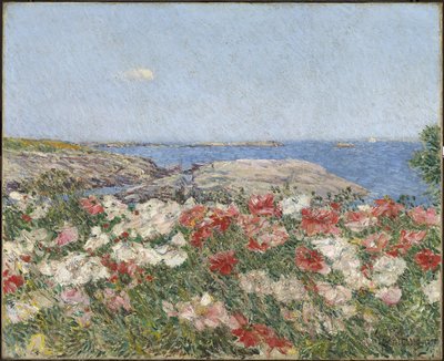 Vallmo på Isles of Shoals av Childe Frederick Hassam