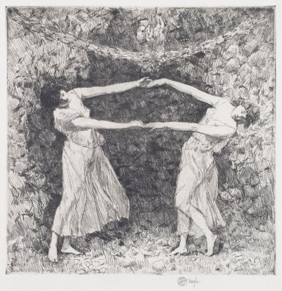 Laurel Dansen av Childe Frederick Hassam