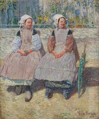 I solljuset av Childe Hassam
