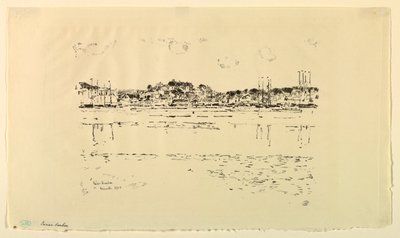 Inre hamnen av Childe Hassam