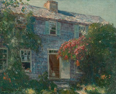 Det gamla huset i East Hampton av Childe Hassam