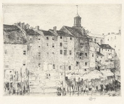 Gamla lager, Portsmouth av Childe Hassam