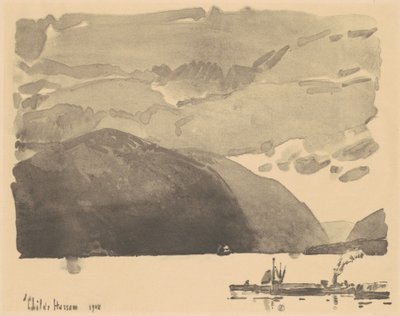 Storm kung av Childe Hassam