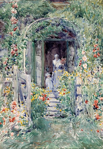 Trädgården i sin prakt av Childe Hassam